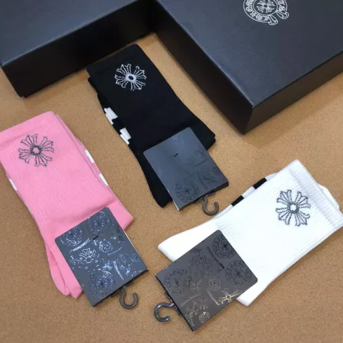 Replica Chrome Hearts Socks #1338622 $29.00 USD for Wholesale
