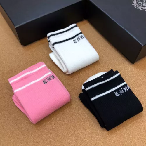 Replica Chrome Hearts Socks #1338623 $29.00 USD for Wholesale