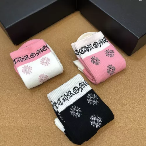 Replica Chrome Hearts Socks #1338624 $29.00 USD for Wholesale