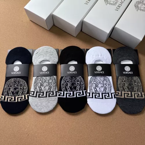 Versace Socks For Men #1338626 $25.00 USD, Wholesale Replica Versace Socks