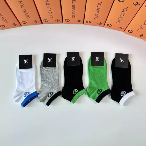 Replica Louis Vuitton LV Socks #1338633 $27.00 USD for Wholesale