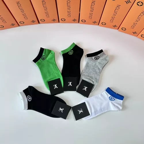Replica Louis Vuitton LV Socks #1338633 $27.00 USD for Wholesale