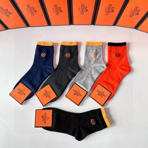 Replica Hermes Socks #1338635 $27.00 USD for Wholesale