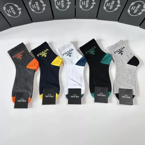 Replica Prada Socks #1338636 $27.00 USD for Wholesale