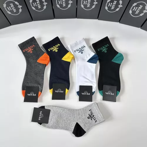 Replica Prada Socks #1338636 $27.00 USD for Wholesale