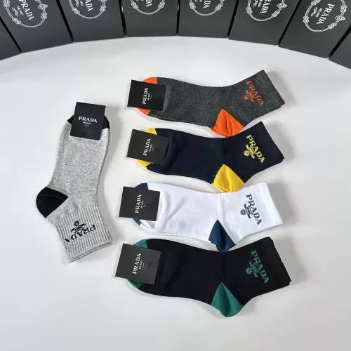 Replica Prada Socks #1338636 $27.00 USD for Wholesale