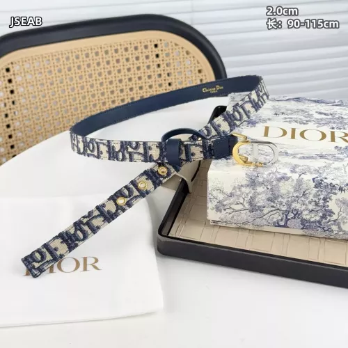 Replica Christian Dior AAA Quality Belts In 2.0cm For Women #1338918 $48.00 USD for Wholesale