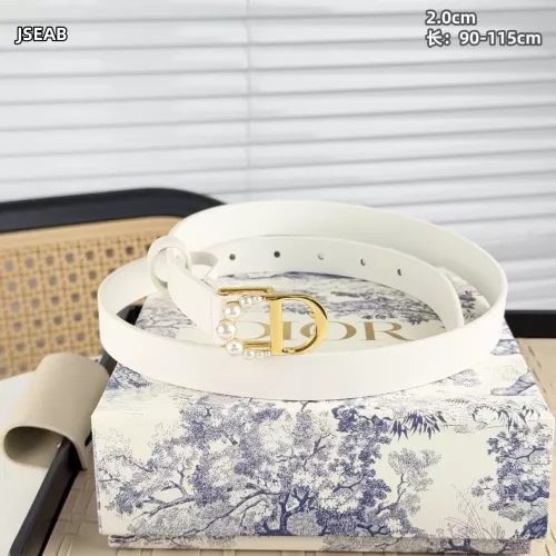 Replica Christian Dior AAA Quality Belts In 2.0cm For Women #1338919 $48.00 USD for Wholesale