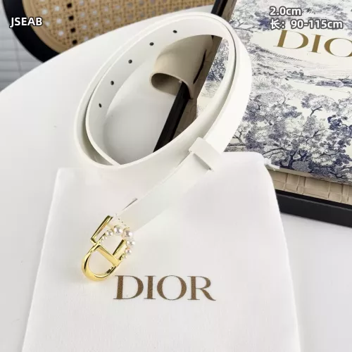 Replica Christian Dior AAA Quality Belts In 2.0cm For Women #1338919 $48.00 USD for Wholesale