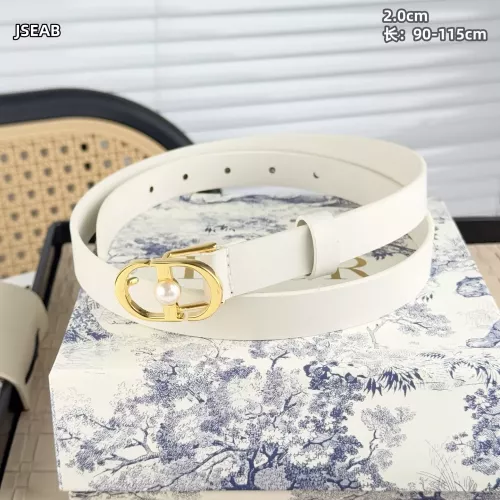 Replica Christian Dior AAA Quality Belts In 2.0cm For Women #1338921 $48.00 USD for Wholesale