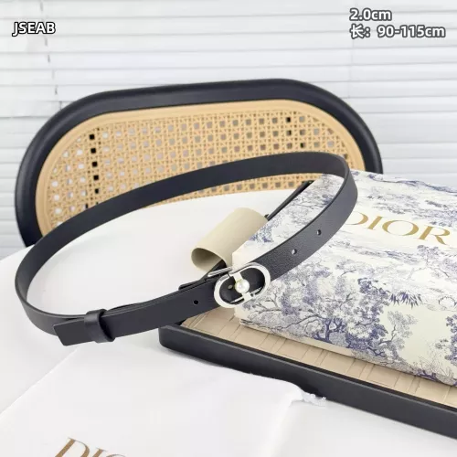 Christian Dior AAA Quality Belts In 2.0cm For Women #1338924 $48.00 USD, Wholesale Replica Christian Dior AAA Quality Belts