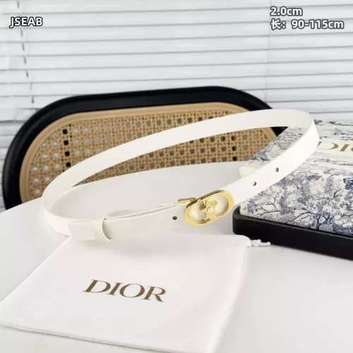 Christian Dior AAA Quality Belts In 2.0cm For Women #1338925 $48.00 USD, Wholesale Replica Christian Dior AAA Quality Belts