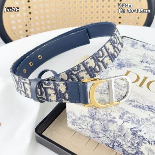 Replica Christian Dior AAA Quality Belts In 3.0cm For Women #1338929 $52.00 USD for Wholesale