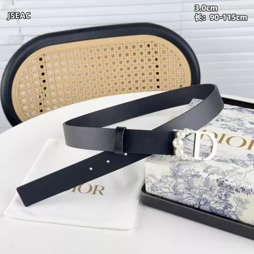 Replica Christian Dior AAA Quality Belts In 3.0cm For Women #1338930 $52.00 USD for Wholesale