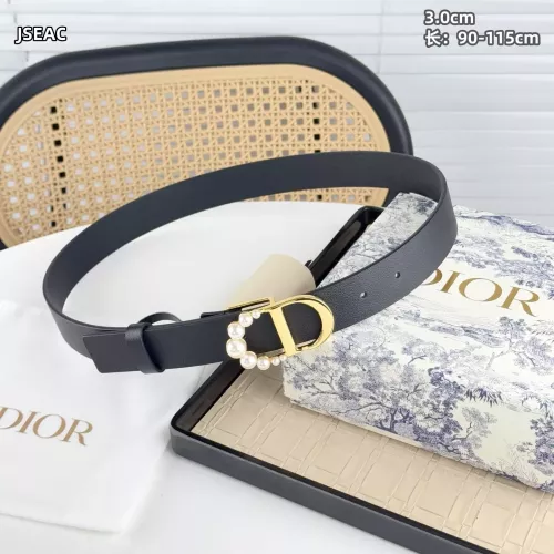 Christian Dior AAA Quality Belts In 3.0cm For Women #1338931 $52.00 USD, Wholesale Replica Christian Dior AAA Quality Belts