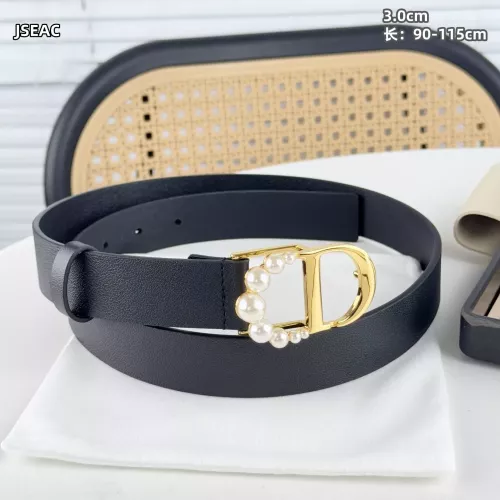 Replica Christian Dior AAA Quality Belts In 3.0cm For Women #1338931 $52.00 USD for Wholesale