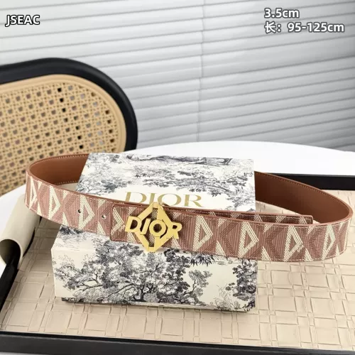 Christian Dior AAA Quality Belts In 3.5cm For Unisex #1338932 $52.00 USD, Wholesale Replica Christian Dior AAA Quality Belts