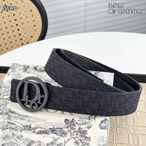 Replica Christian Dior AAA Quality Belts In 3.5cm For Men #1338986 $56.00 USD for Wholesale