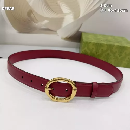 Replica Gucci AAA Quality Belts In 3.0cm For Women #1339025 $60.00 USD for Wholesale