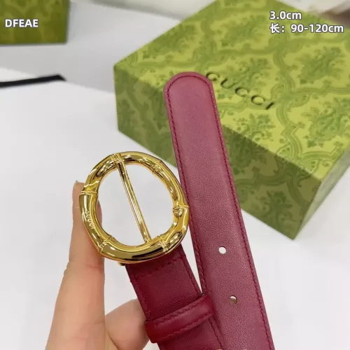 Replica Gucci AAA Quality Belts In 3.0cm For Women #1339025 $60.00 USD for Wholesale