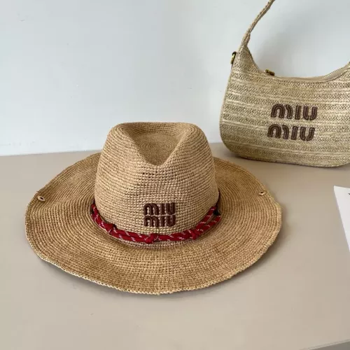 MIU MIU Caps #1339108 $68.00 USD, Wholesale Replica MIU MIU Caps