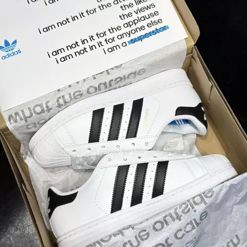 Replica Adidas Originals Superstar Shoes For Men #1339214 $68.00 USD for Wholesale