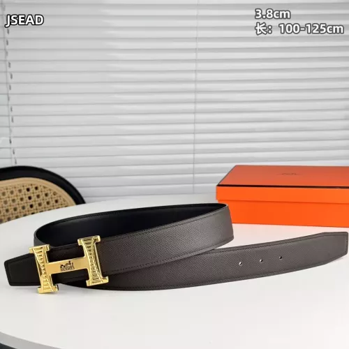 Replica Hermes AAA Quality Belts In 3.8cm For Men #1339453 $56.00 USD for Wholesale