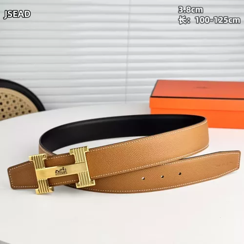 Replica Hermes AAA Quality Belts In 3.8cm For Men #1339455 $56.00 USD for Wholesale