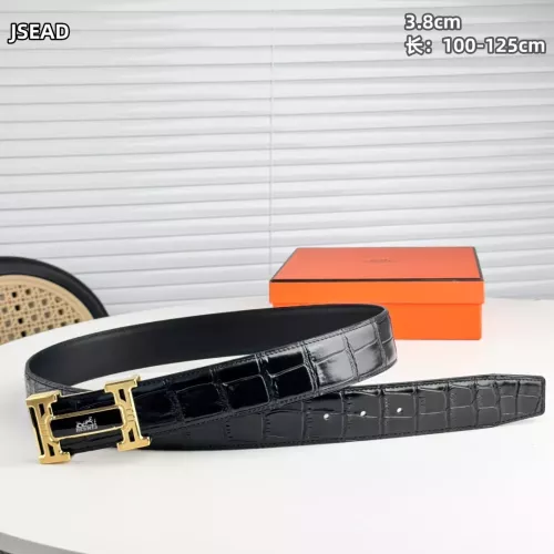 Replica Hermes AAA Quality Belts In 3.8cm For Men #1339457 $56.00 USD for Wholesale