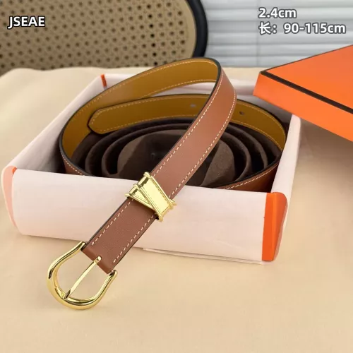 Replica Hermes AAA Quality Belts In 2.4cm For Women #1339469 $60.00 USD for Wholesale