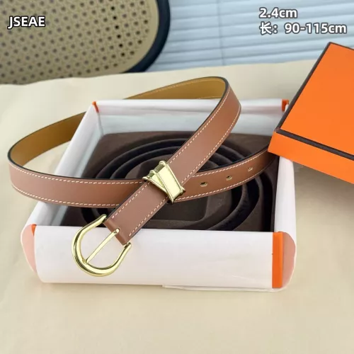 Replica Hermes AAA Quality Belts In 2.4cm For Women #1339469 $60.00 USD for Wholesale