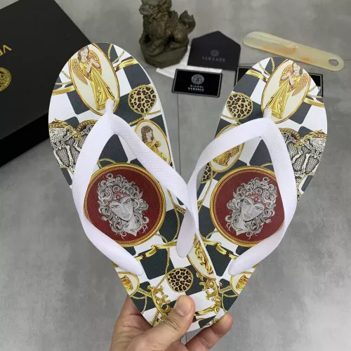 Replica Versace Slippers For Men #1339572 $48.00 USD for Wholesale