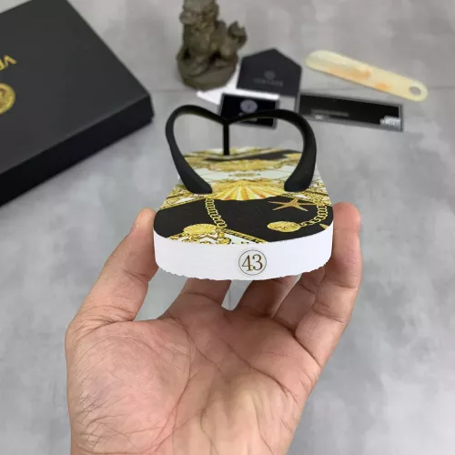 Replica Versace Slippers For Men #1339576 $48.00 USD for Wholesale