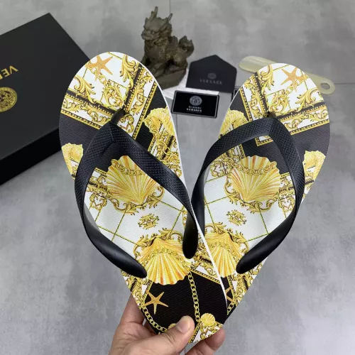 Replica Versace Slippers For Men #1339576 $48.00 USD for Wholesale
