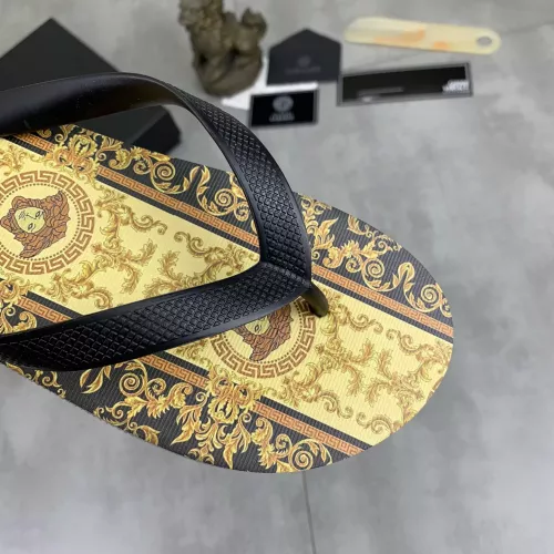 Replica Versace Slippers For Men #1339578 $48.00 USD for Wholesale