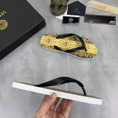 Replica Versace Slippers For Men #1339578 $48.00 USD for Wholesale