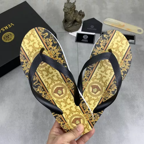 Replica Versace Slippers For Men #1339578 $48.00 USD for Wholesale