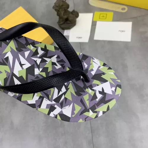 Replica Fendi Slippers For Men #1339581 $48.00 USD for Wholesale