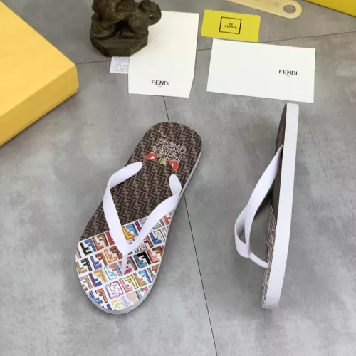 Replica Fendi Slippers For Men #1339582 $48.00 USD for Wholesale