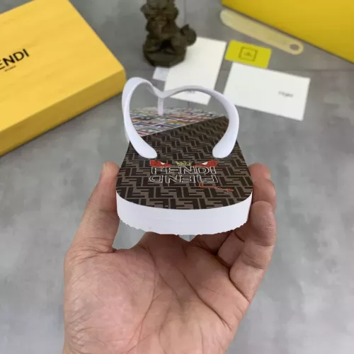 Replica Fendi Slippers For Men #1339582 $48.00 USD for Wholesale