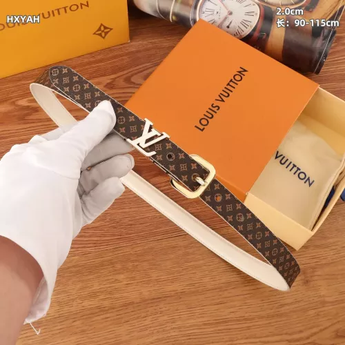 Louis Vuitton AAA Quality Belts In 2.0cm For Women #1339583 $72.00 USD, Wholesale Replica Louis Vuitton AAA Quality Belts