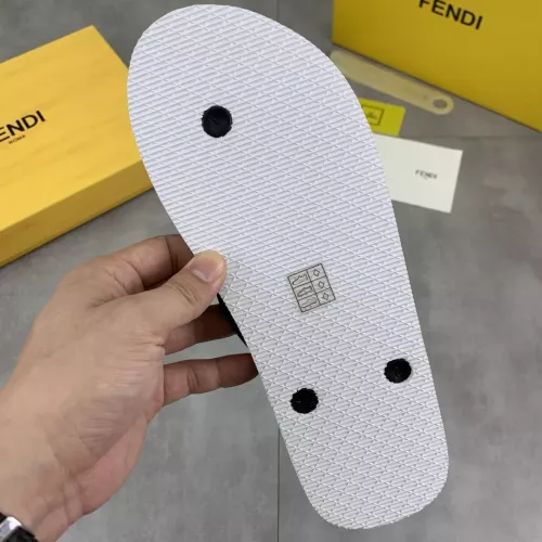 Replica Fendi Slippers For Men #1339584 $48.00 USD for Wholesale