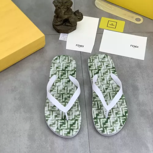 Fendi Slippers For Men #1339588 $48.00 USD, Wholesale Replica Fendi Slippers