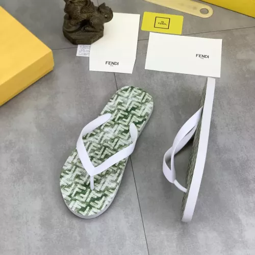 Replica Fendi Slippers For Men #1339588 $48.00 USD for Wholesale