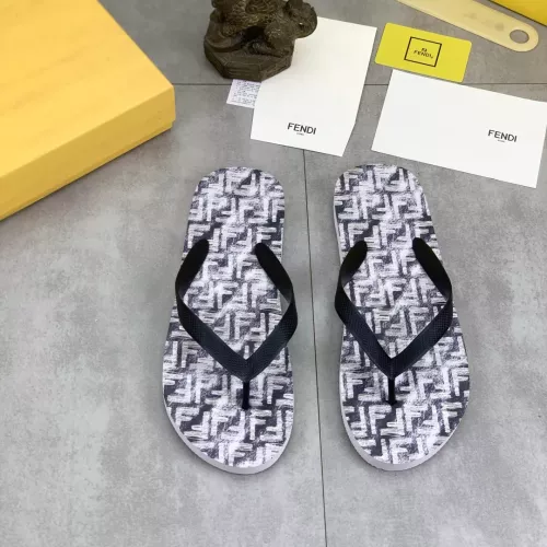 Fendi Slippers For Men #1339593 $48.00 USD, Wholesale Replica Fendi Slippers