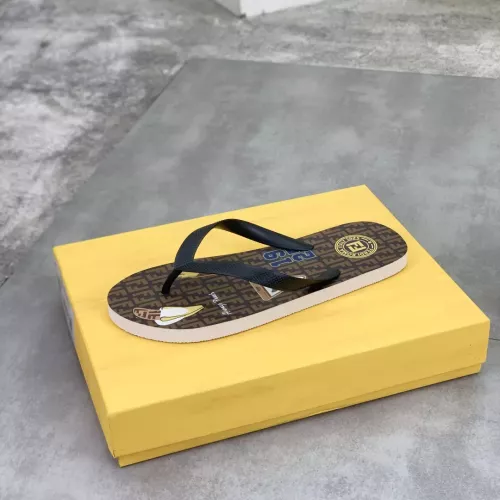 Replica Fendi Slippers For Men #1339600 $48.00 USD for Wholesale