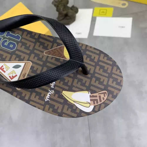Replica Fendi Slippers For Men #1339600 $48.00 USD for Wholesale
