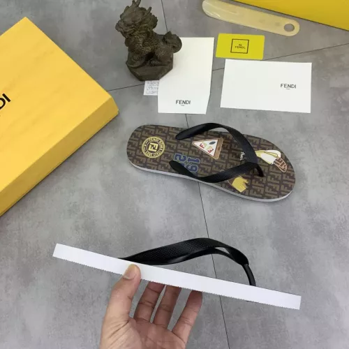 Replica Fendi Slippers For Men #1339600 $48.00 USD for Wholesale