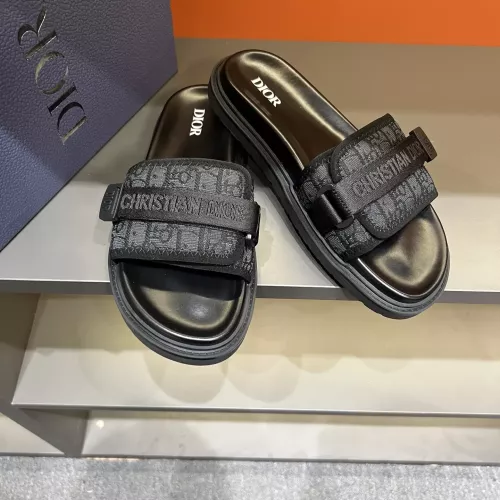 Replica Christian Dior Slippers For Men #1339605 $48.00 USD for Wholesale