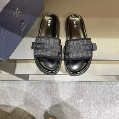 Replica Christian Dior Slippers For Men #1339605 $48.00 USD for Wholesale